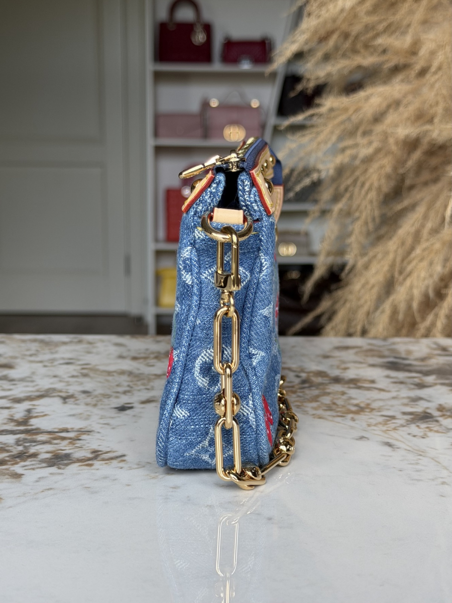 Сумка Louis Vuitton x Takashi Murakami Pochette Accessoires